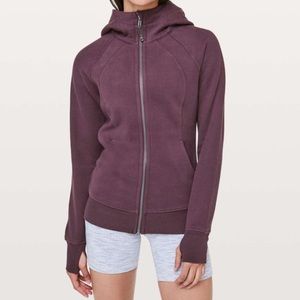 Lululemon Scuba Hoodie Arctic Plum Cotton Fleece
